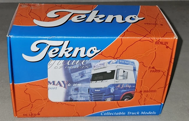TEKNO M J May DAF XF 510 Model Truck 1.50 Scale Similar to WSI Corgi ...