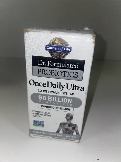 Garden of Life Dr.Formulated Probiotics 90 Billion 39 Caps Exp. 11/2023 Garden of Life Dr.Formulated Probiotics 90 Billion 39 Caps Exp. 11/2023