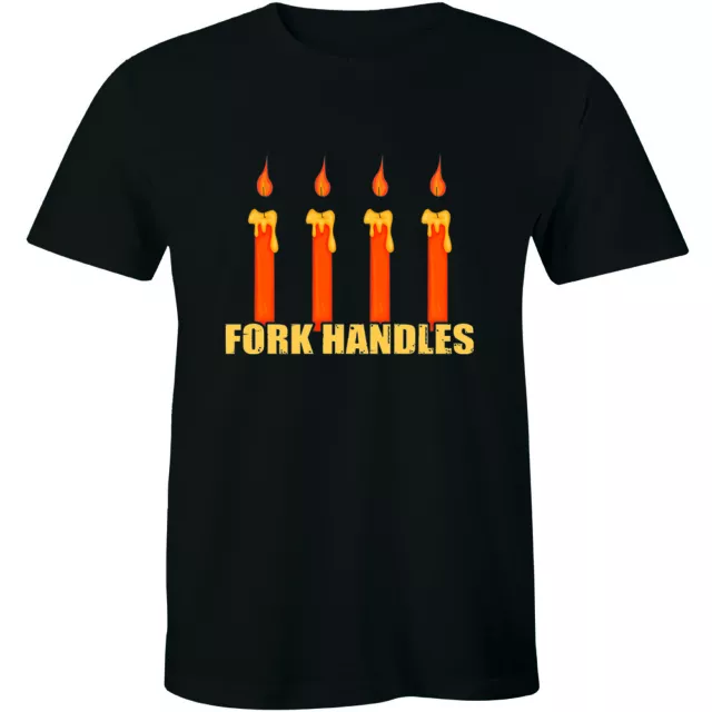 Fork Handles Shirt - Four Candles The Two Ronnies Men's Funny T-Shirt Tee