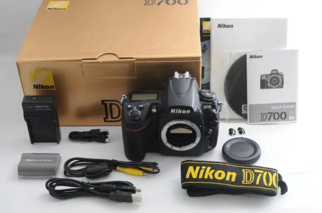 [Near Mint] Nikon D700 12.1MP Digital SLR Camera Shutter Count: 16411