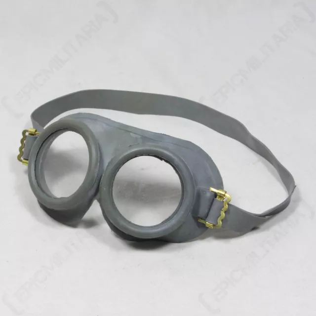 Original NATO RUBBERISED SAFETY GOGGLES Military Eye Protection Eyewear Glasses
