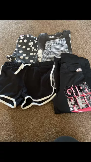 Girls bundle 8-9 yrs Job Lot Inc Tops Shorts & Leggings M&S Zara Bluezoo - Pics