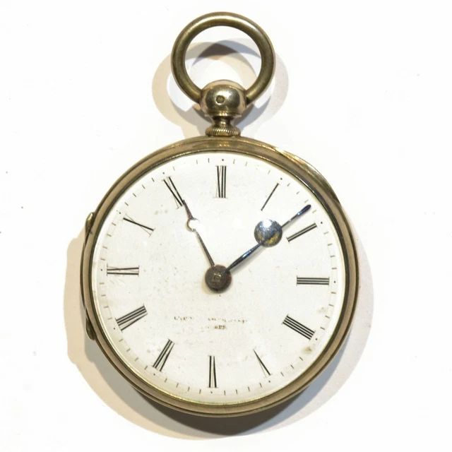 Mouvement De Montre De Poche Signé Berthoud Paris - Époque Restauration, Non Fonctionnel, Pour Collection