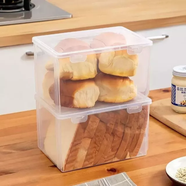Airtight Kitchen Dispenser Bread Box Storage Bin Storage Box Bread Container