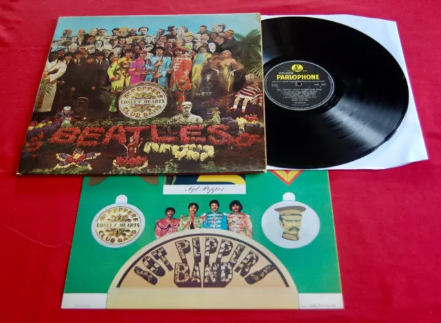 THE BEATLES - Sgt. PEPPERS LONELY... - 1967 UK 1st PRESSING - inc. CUT OUTS!!!