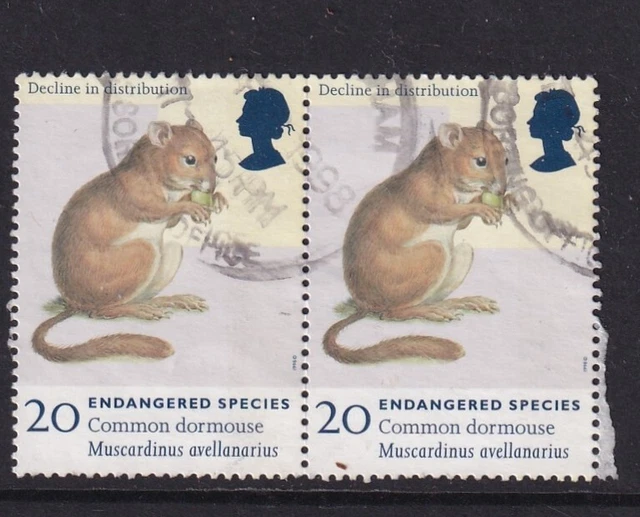GB Queen Elisabeth endangered  species stamaps