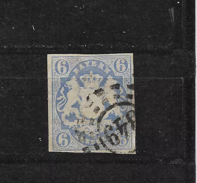 Altdeutschland - Bayern - Nr. 16 - Stempelnumkmer 349 Tittmoning Neustadt a. H.