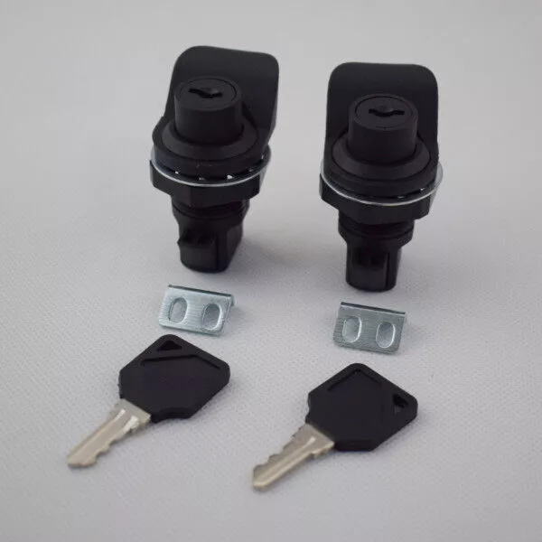 US 2Pack Push Button Latch Replacement Southco 93-303 Glovebox Lock Boat W/ Keys