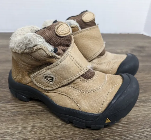 KEEN Toddler Size 10 Kootenay III Mid Waterproof Winter Snow Boot Hiking Shoes