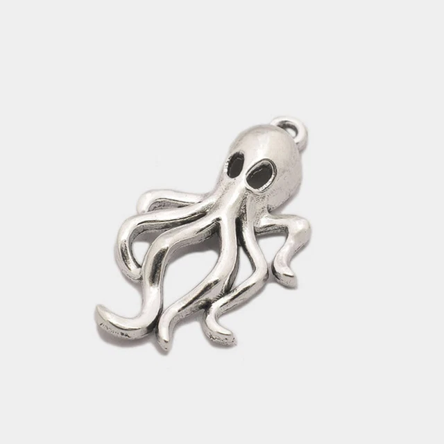 50 stücke Octopus Auto Anhänger Charms DIY Schmuckherstellung Zubehör für 10