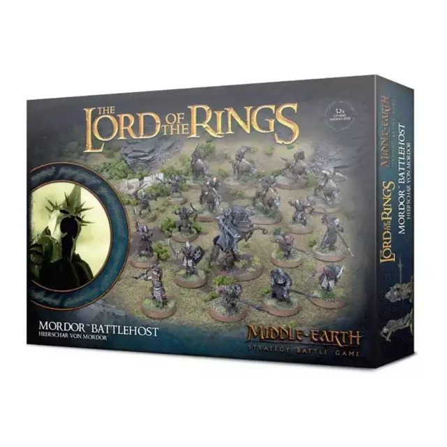 Middle-Earth Strategy Battle Game Lord of the Rings Mordor Battlehost LOTR