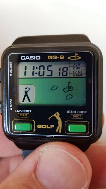 Casio golf on sale game watch