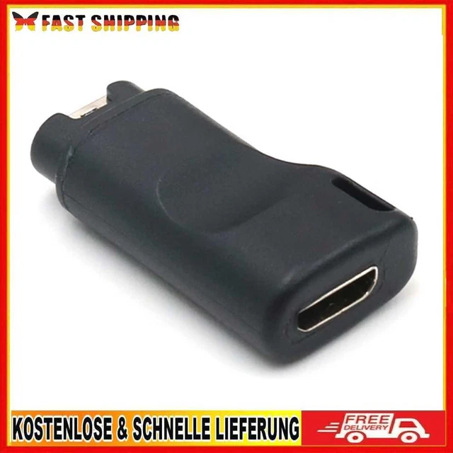 USB Ladegerät Adapter Konverter für Garmin Fenix ​​7 7S 7X 6 6S 6X (Micro USB)