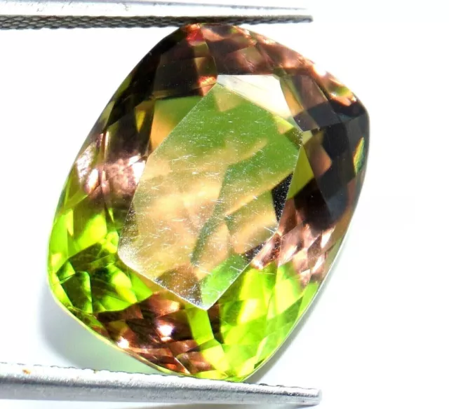 Large Alexandrite 31.15 Ct. Cushion Cut Faceted  Loose Gemstone Gift for Women