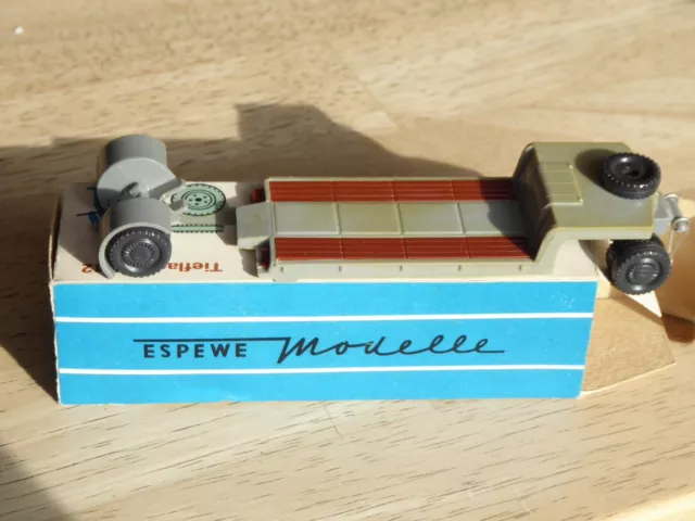 Espewe H0 DDR 1:87 Tieflader TL 12 zur Tatra T 141 Schwerlast-Zugmaschine passen 2