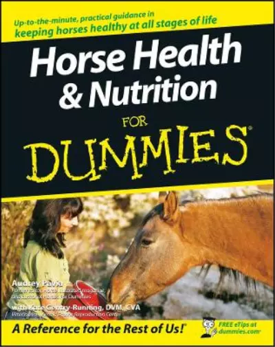 Audrey Pavia Kate Gentry-Running Horse Health and Nutrition For Dummies (Poche)