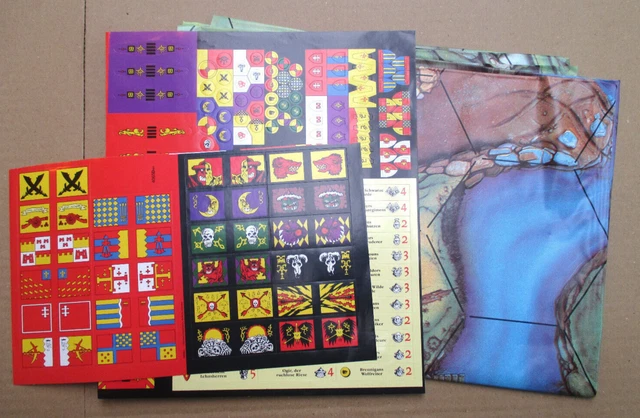 Jeu Seigneurs De Guerre MB – Complet VF 1992, Rare Comme HeroQuest