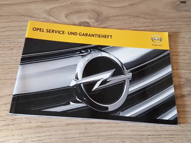 NUOVO libretto assegni Opel libretto di servizio del 01/2012 bianco vuoto universale Astra Corsa