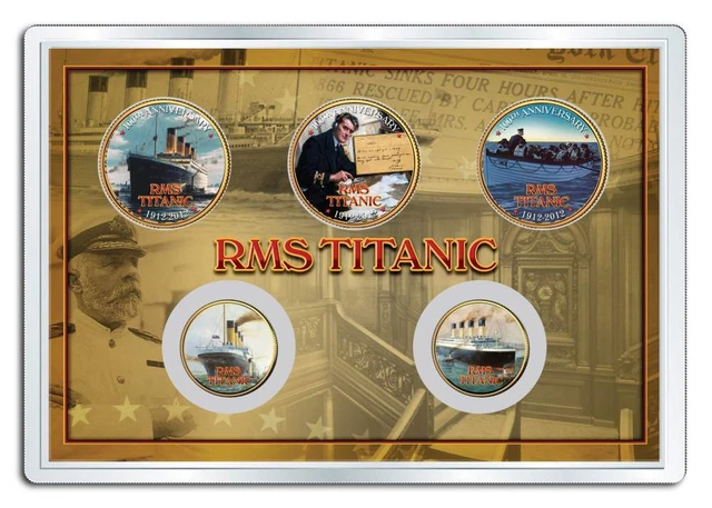 TITANIC VOYAGE UNC 100th Anniversary Of RMS Titanic Ship 1912-2012