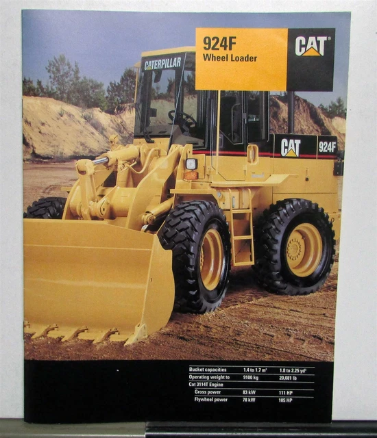 1995 CATERPILLAR 924G Wheel Loader Specifications Construction Sales ...