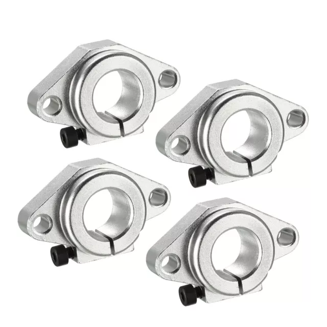 4Pcs SHF16 Linéaire movement Rail Tige serrage Guide support pour 16mm Dia arbre