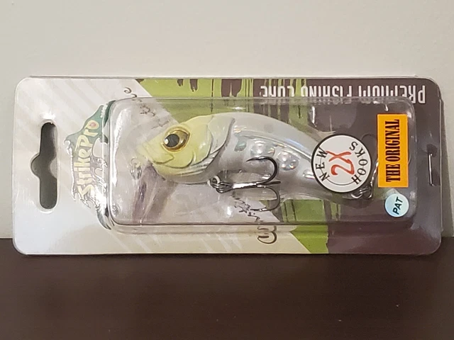 StrikePro Hunchback 3-1/8" Shallow 5/8oz Original Lure EG112B(F) Silver Limehead StrikePro Hunchback 3-1/8" Shallow 5/8oz Original Lure EG112B(F) Silver Limehead