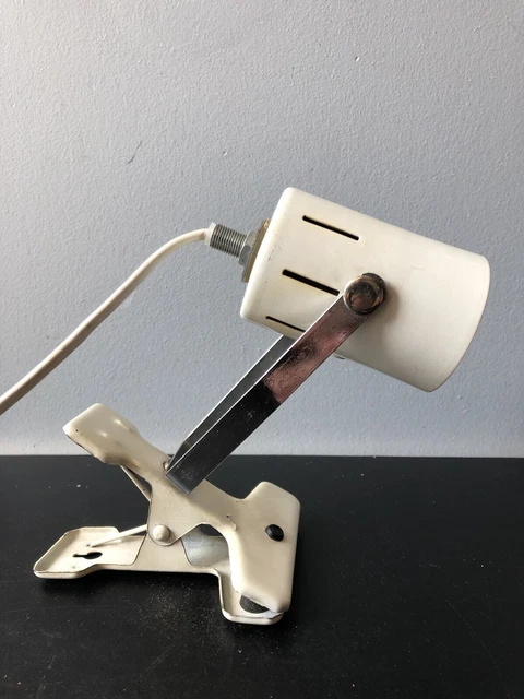 Lampe à Pince Industrielle par Jean Louis Domecq pour Jielde Lyon, 1950s en vente sur
