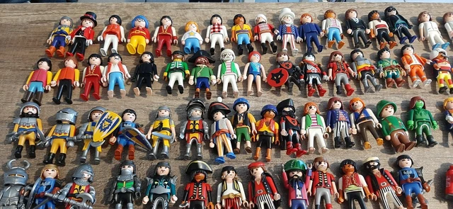 Lot Playmobil cirque voitures pompiers polices bateau avion Clinique autres