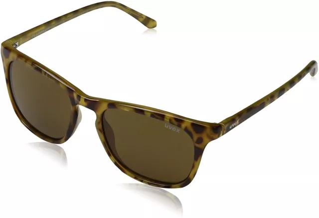 Sonnenbrille Sportbrille UVEX lgl 28 in havanna