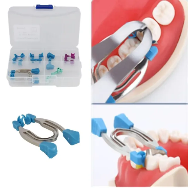Dental Sectional Contoured Matrices Matrix Refills Bands Clip Rings Clamp Kit