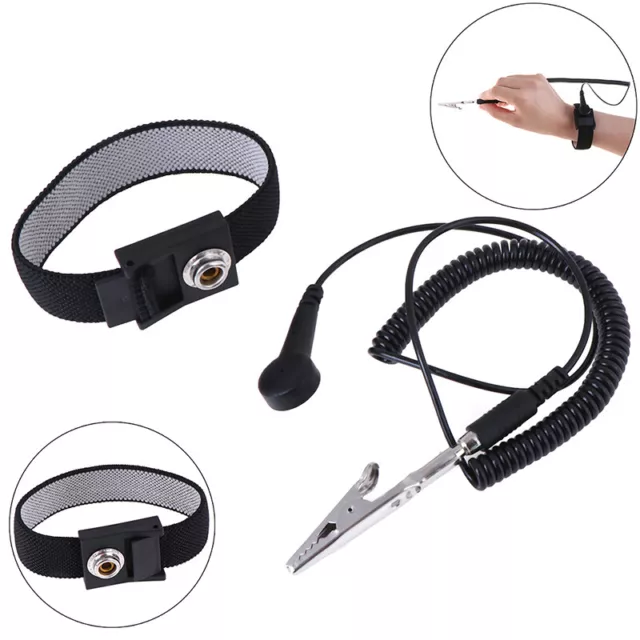 Adjustable Anti-static ESD Strap Antistatic Grounding Bracelet Wrist Band.pj