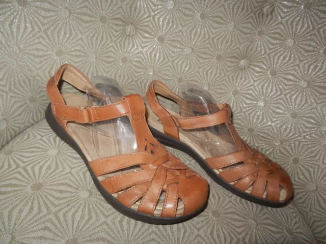 EARTH ORIGINS Savoy Sheva Womens Alpaca Slingback Fisherman Sandal 8.5W $75