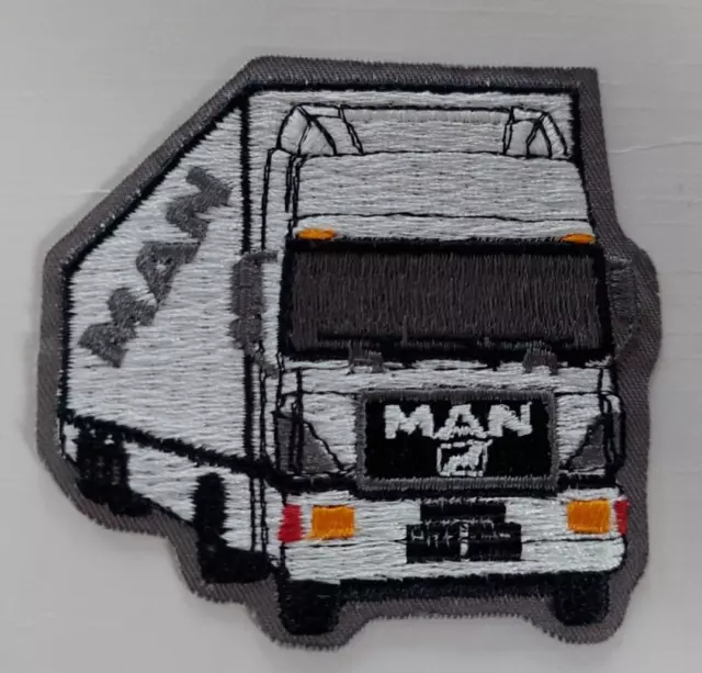 MAN Truck LKW 7,5 x 8 cm Aufnäher Patch NEU (M139)