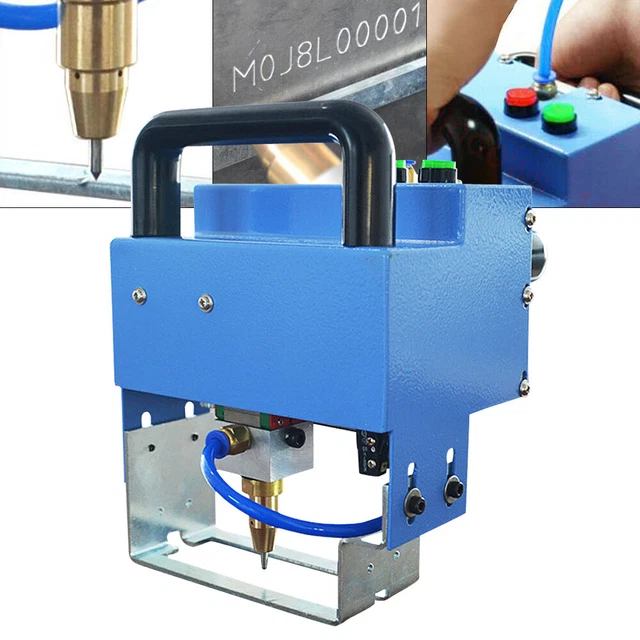 PORTABLE PNEUMATIC METAL/DOT Peen Marking Engraving Machine Fit VIN