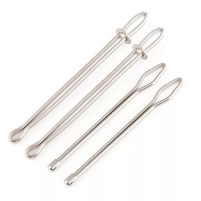 4PCS Silver Drawstring Threader Bodkin Sewing Tool for Elastic  Home Use