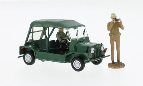 Mini Moke Blanche RHD 1/43 Avec Figurines - Vitesse Réf 21155 - État Neuf
