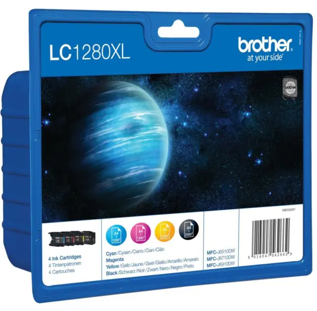 LC-1280XLVALBPDR Brother LC-1280XL CYMB MFC-J6510DW Value-PACK Inkjet   Getto Di