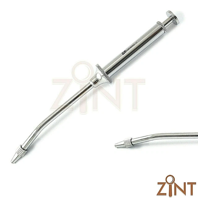 Porte-amalgame Dentaire En Acier Inoxydable - Seringue Pour Obturation Dentaire, 1 Pièce