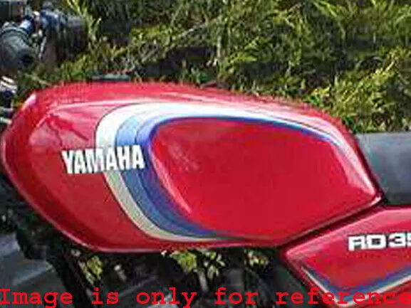 Convient pour YAMAHA Rd350LC réservoir de carburant peint en rouge 1980-81...