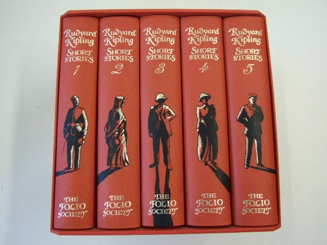 Folio Society Collected Short Stories 5 volumes Kipling Rudyard 2005