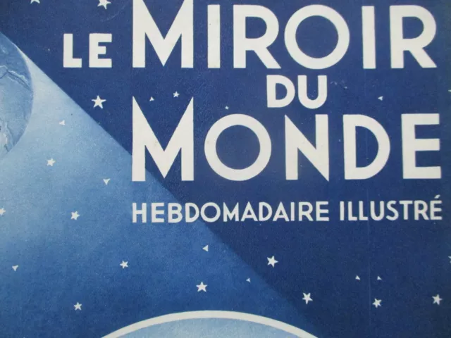 MIROIR du MONDE -an1931- /// Chutes de KEMBS et Canal d'ALSACE, Expo coloniale