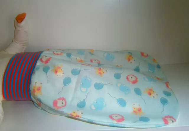 ♥Pucksack♥Zootiere♥Schlafsack♥Strampelsack♥Baby♥0-2Jahre♥Handmade♥Baumwolle♥