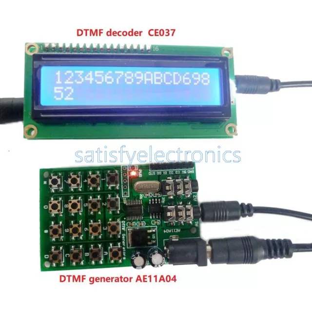 Keypad DTMF Generator Module Audio Encoder Transmitter Board for Arduino