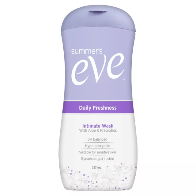 Summer's Eve Intimate Wash Daily Freshness with Aloe & Prebiotics 237mL