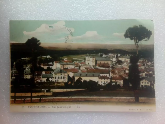 Cpa HAUTE LOIRE 43 YSSINGEAUX Panoramic View LL MB Edition