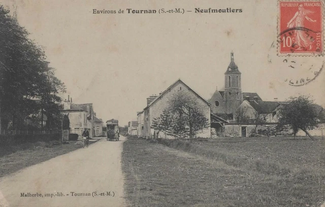 CPA 77 - Environs de TOURNAN - NEUFMOUTIERS