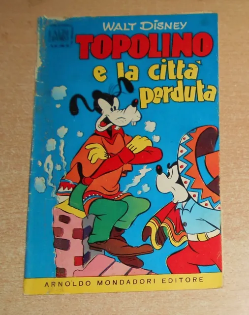 Ed.mondadori Albi D'oro  N° 46  1955  Topolino  Originale !!!!!