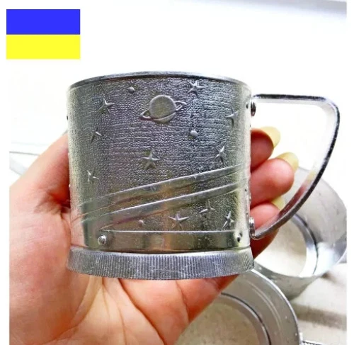 Podstakannik russe vintage - Porte-verre à thé soviétique des