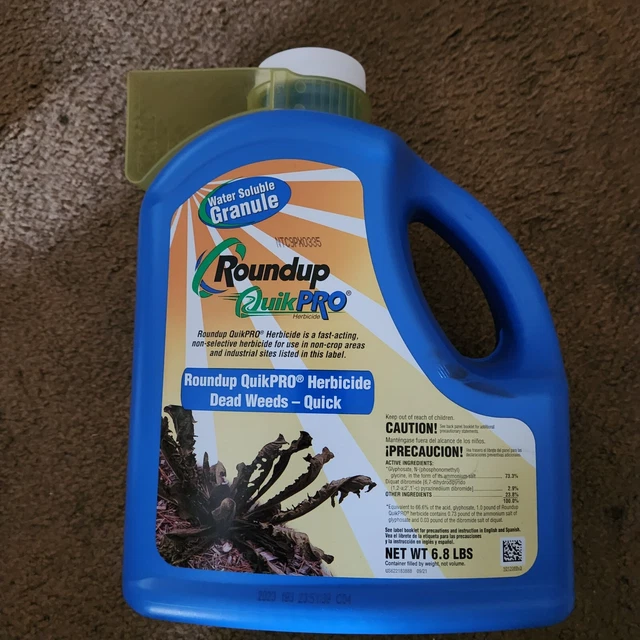 Roundup Quik Pro 6.8 LB Weed/Grass Killer (QuickPro). Herbicide.