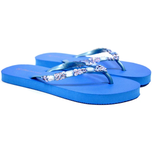 Tongs Femmes MY BEACH SPIRIT - Taille Variable, Couleur Rose, Plastique, Talons Plats, Neuves Avec Emballage